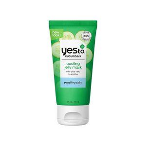 Yes To Cucumber Cooling Jelly Mask, Hydrating Bouncy